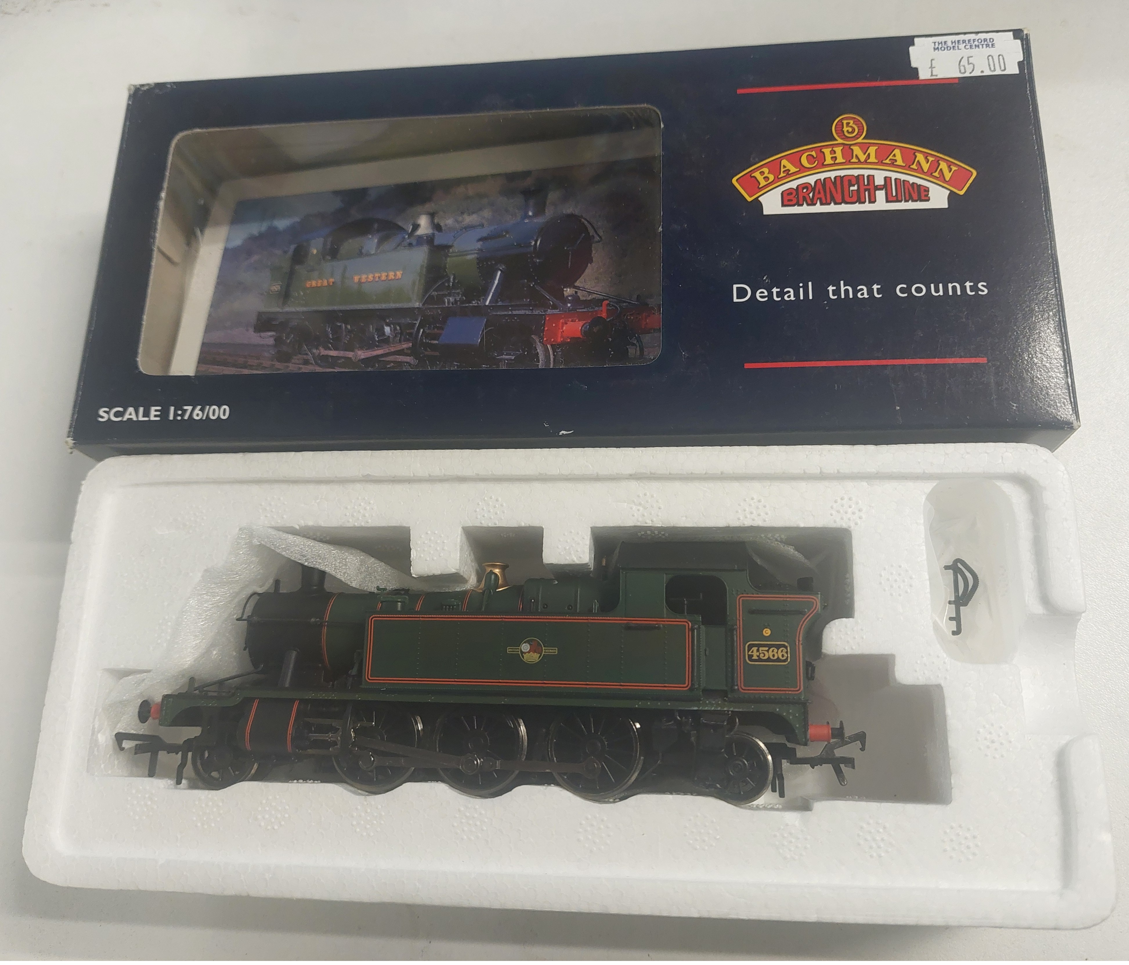 32-125 45xx 4566 BR Lined Green Late crest (image for) 32-125 45xx 4566 BR Lined Green Late crest